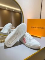 Louis Vuitton Trainer Sneaker White Virgil Abloh For Men LV - Image 8