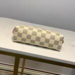 Louis Vuitton Cosmetic Pouch Damier Azur Canvas For Women, Women's Wallet 7.5in/19cm LV N60024 - Image 6