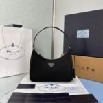 Prada Re-Edition 2005 Re-Nylon Mini Bag Black - Image 5