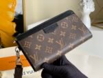 Louis Vuitton Zippy Dragonne Monogram Canvas Black For Women, Women's Wallet 7.5in/19cm LV M69407 - Image 2