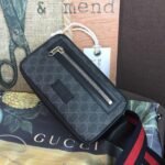 Gucci GG Black Belt Bag Black/Grey Soft GG Supreme Crafted 474293 K9RRN 1095 - Image 8