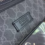 Gucci GG Black Belt Bag Black/Grey Soft GG Supreme Crafted 474293 K9RRN 1095 - Image 6