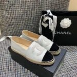 Chanel Espadrilles White/Black For Women, Women's Shoes G29762 - Image 2
