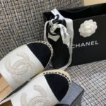 Chanel Espadrilles White/Black For Women, Women's Shoes G29762 - Image 5