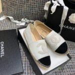 Chanel Espadrilles White/Black For Women, Women's Shoes G29762 - Image 6