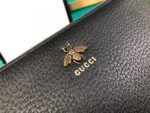 Gucci Animalier Pouch Black with Bee Detail For Men, Men's Pouch 12in/31cm GG 523684 DJ20T 1000 - Image 5