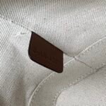 Celine Small Bucket Cuir Triomphe In Textile Natural / Tan 198242EFL.02NT - Image 5