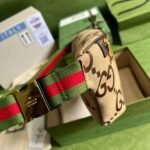 Gucci Jumbo GG Belt Bag Camel And Ebony Jumbo 696031 UKMDG 2570 - Image 3