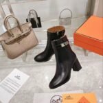 Hermes Saint Germain Ankle Boot Black For Women, Women's Shoes H182102Z 02360 - Image 4