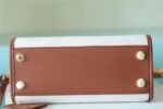 Louis Vuitton On My Side PM Tote Bag 9.8in/ 25cm Monogram Caramel Brown Gold Hardware For Women M59905 - Image 4