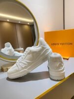 Louis Vuitton Trainer Sneaker White Virgil Abloh For Men LV - Image 2