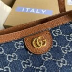 Gucci Ophidia GG Medium Tote Dark Blue And Ivory 631685 2KQGG 8375 - Image 4