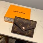 Louis Vuitton Victorine Monogram Canvas Wallet For Women 12cm/4.7in