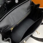 Hermes Birkin Nata Togo Leather Black For Women Gold Toned Hardware 10in/25cm - Image 8
