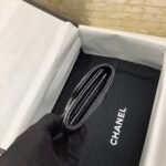 Chanel CO-CO Classic Card Holder 11cm/4.4in Gold Hardware For Women Black - Image 4
