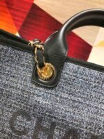 Chanel Deauville Tote Black/Dark A66941 - Image 4