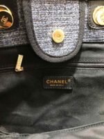 Chanel Deauville Tote Black/Dark A66941 - Image 9