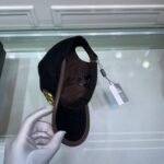 Gucci Canvas Baseball Hat Black GG Hat - Image 3