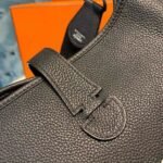 Hermes Evelyne III 29 Bag Black With Silver-Toned Hardware H056277CK89 - Image 4