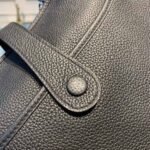 Hermes Evelyne III 29 Bag Black With Silver-Toned Hardware H056277CK89 - Image 9