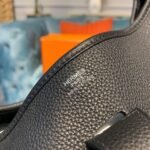 Hermes Evelyne III 29 Bag Black With Silver-Toned Hardware H056277CK89 - Image 7