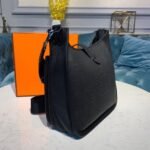Hermes Evelyne III 29 Bag Black With Silver-Toned Hardware H056277CK89 - Image 8