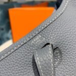 Hermes Mini Evelyne Grey For Women 7in/18cm - Image 10