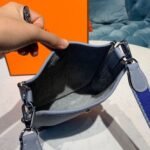 Hermes Mini Evelyne Grey For Women 7in/18cm - Image 9