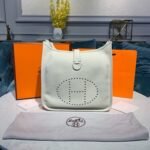 Hermes Evelyne III GM Bag White - Image 11