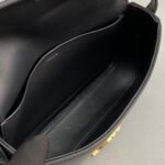 Celine Triomphe Shoulder Bag Black 194143BF4.38NO - Image 10