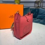 Hermes Mini Evelyne Pink For Women 7.8in/20cm - Image 4