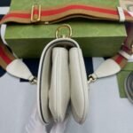 Gucci Blondie Small Shoulder Bag 8.7in/ 22cm White Gold Hardware For Women‎ ‎698643 UXXAG 9161 - Image 8