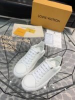 Louis Vuitton Time Out Sneaker White For Women LV 1AAE5O - Image 2