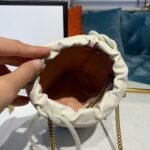 Gucci GG Marmont Mini Bucket Bag White 575163 DTDRT 9022 - Image 8