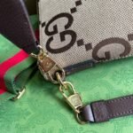 Gucci Jumbo GG Messenger Bag Camel And Ebony Jumbo 703468 92THF 1000 - Image 6