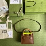 Gucci Diana Mini Tote Bag Brown 655661-17QDT-2582 - Image 8
