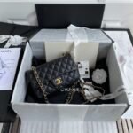 Chanel Mini Classic Handbag Black - Image 4