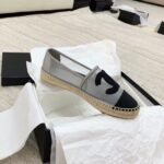 Chanel Espadrilles Grey/Black For Women, Women's Shoes G29762 - Image 3