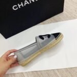 Chanel Espadrilles Grey/Black For Women, Women's Shoes G29762 - Image 9