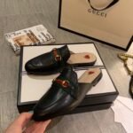 Gucci Women's Princetown Slipper Black For Women GG 629084 CQXM0 1060 - Image 6