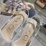 Gucci Women's GG Slingback Mid-Heel Pump White For Women GG - Image 4