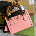 [True-to-ORIGINAL] Gucci Diana Mini Tote Bag Pink For Women, Women's Bags 7.9in/20cm GG ‎702732 U3ZDT 5479 - Image 10