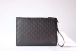 Gucci Microguccissima Pouch Black For Men, Men's Pouch 12in/31cm GG - Image 8