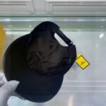 Fendi Baseball Eye Cap Black Fendi Cap - Image 3