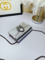 Gucci Dionysus Super Mini Shoulder Bag 6.5in/ 17cm Silver Palladium Hardware For Women 476432 1TRBN 8173 - Image 6
