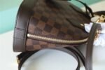 Louis Vuitton Alma BB Top Handle Bag 9.3in/ 23.6cm Brown Gold Hardware For Women - Image 6