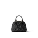 Louis Vuitton Alma BB Top Handle Bag 9.6in/ 24.5cm Black Gold Hardware For Women M59793 - Image 5