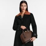 Louis Vuitton Alma PM Top Handle Bag 12.6in/ 32cm Brown Gold Hardware For Women N53151 - Image 2