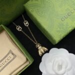 Gucci Bee Necklace Gold For Women - Image 7