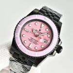 Rolex Watch Blaken Daytona Submariner Pink Dial And Pink Bezel Edition 40mm - Image 4